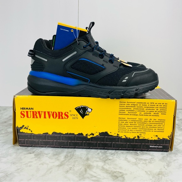 Herman Survivors Women 11 Cassle Composite Toe Work Shoes Slip Oil Resistant New - Picture 7 of 9